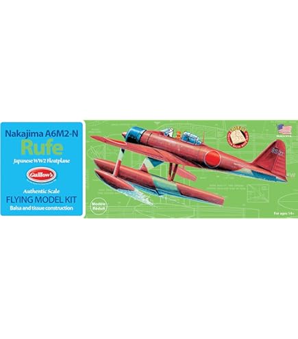 Amazon.com: Guillow's WWII Zero Laser Cut Model Kit Small